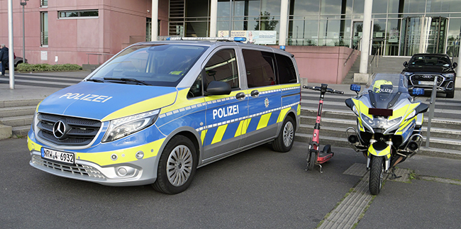 Polizei-Fuhrpark